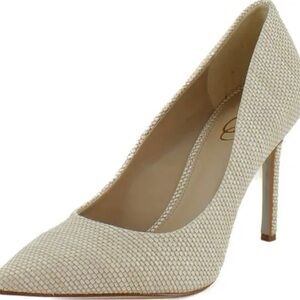 Sam Edelman Textured Beige Heels